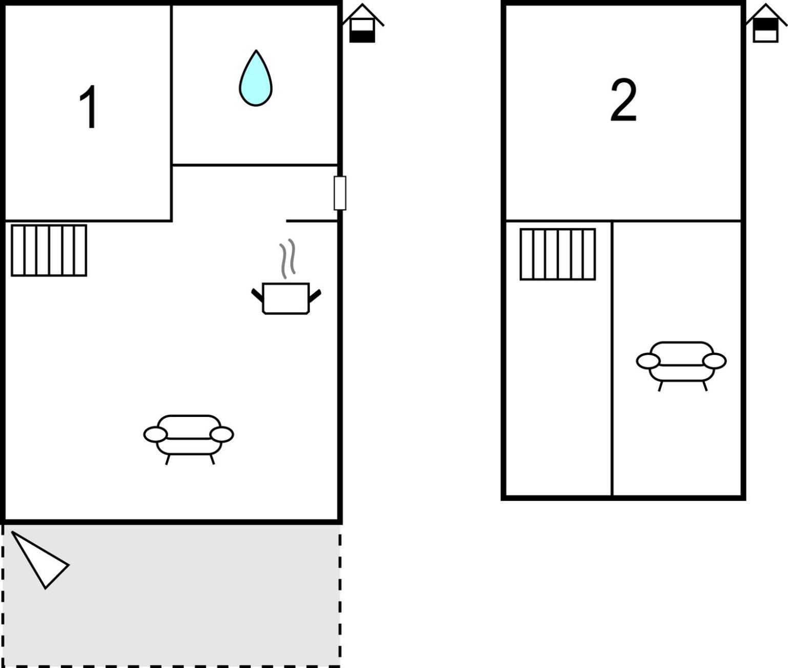 2 Bedroom Stunning Home In Zerpenschleuse エクステリア 写真